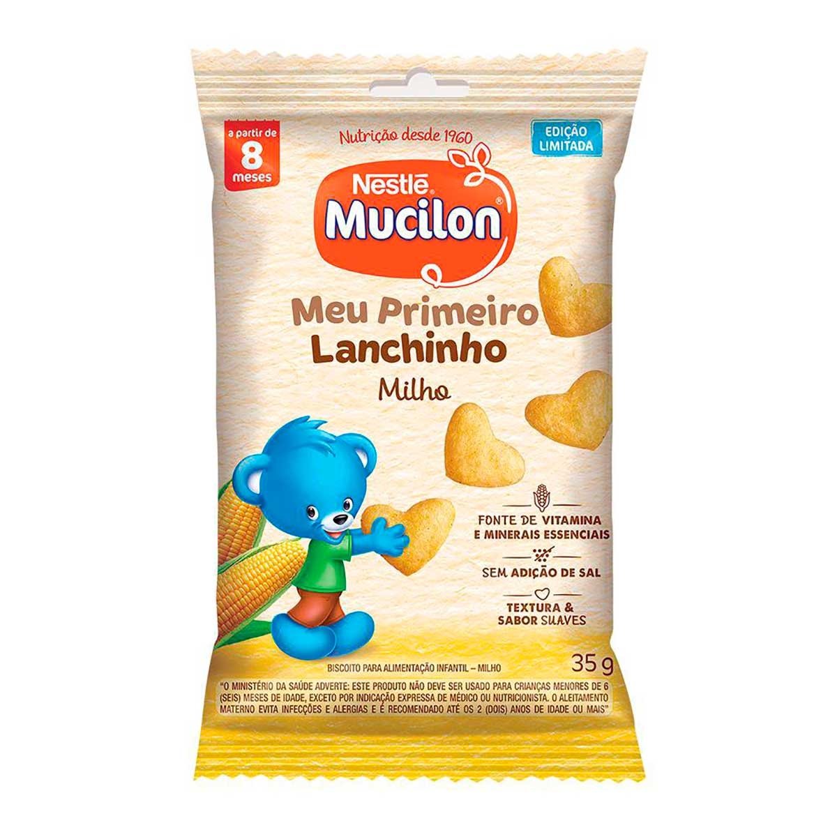 Snack De Milho Meu Primeiro Lanchinho Mucilon 35G