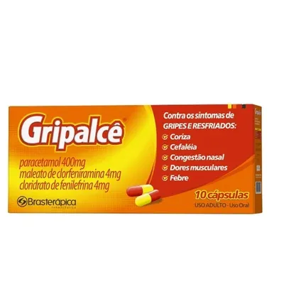 GRIPALCE 10CAPS CX(BTP)