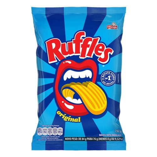 BATATA RUFFLES SAL 76G