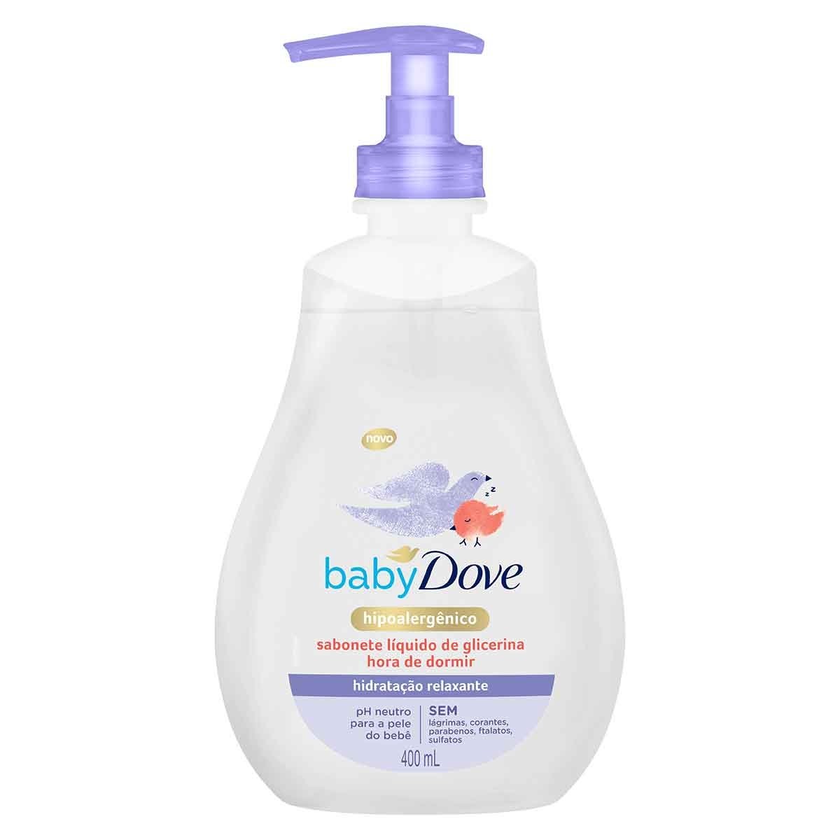 Sabonete Líquido Baby Dove Hidratação Relaxante 400 ml