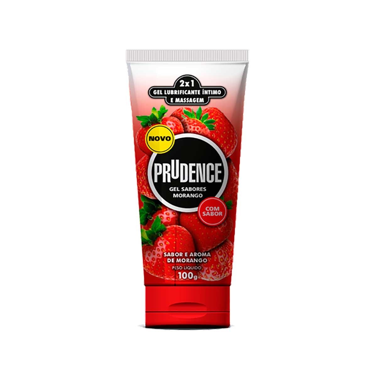 Gel Lubrificante Prudence Morango 100G
