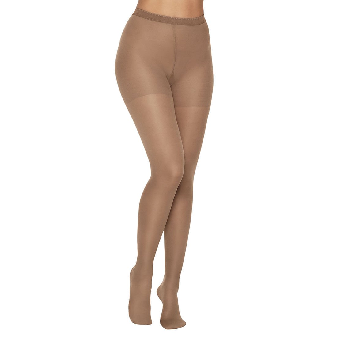 Meia Calça Kendall Média Compressão Mel Gg
