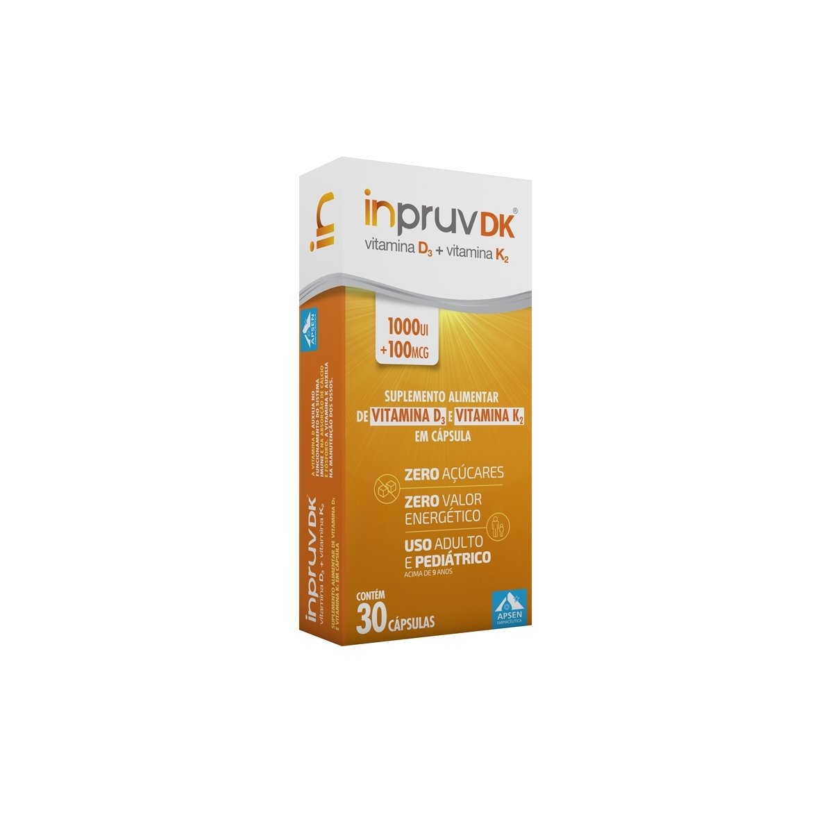 INPRUV DK 1.000UI+100MCG 30CAPS(APS)