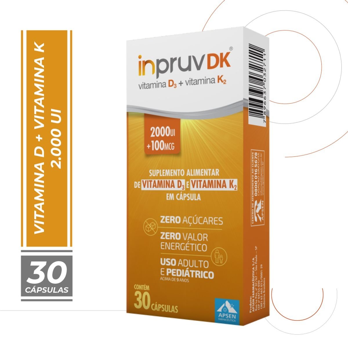 INPRUV DK 2.000UI+100MCG 30CAPS(APS)