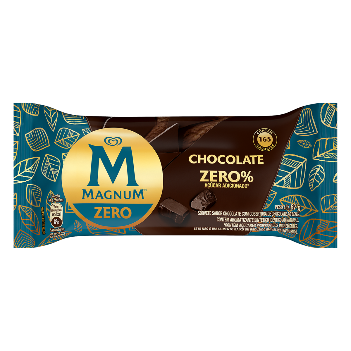 PICOLE KIBON MAGNUM SORV ZERO ACUC 90ML
