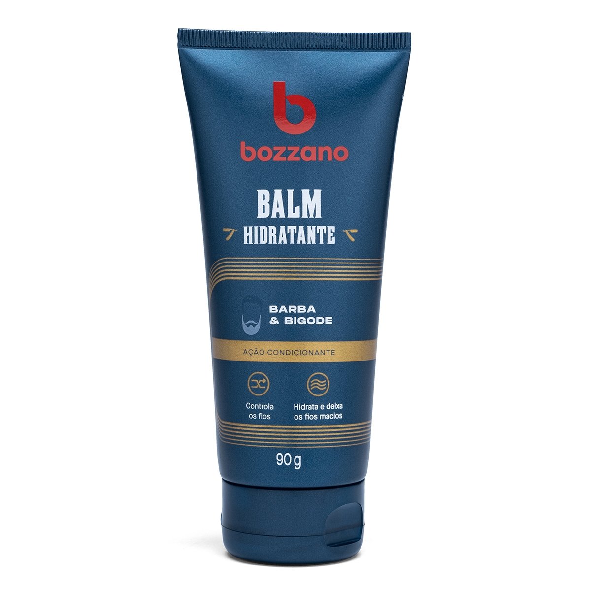 Bálsamo Barba e Bigode Bozzano Hidratante com 90g