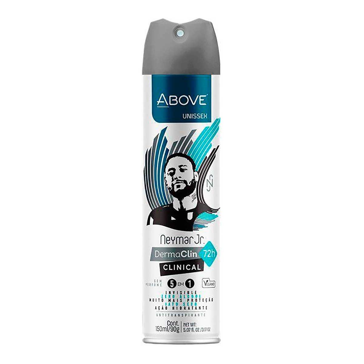 Desodorante Aerosol Above Neymar Jr Unissex 150ml