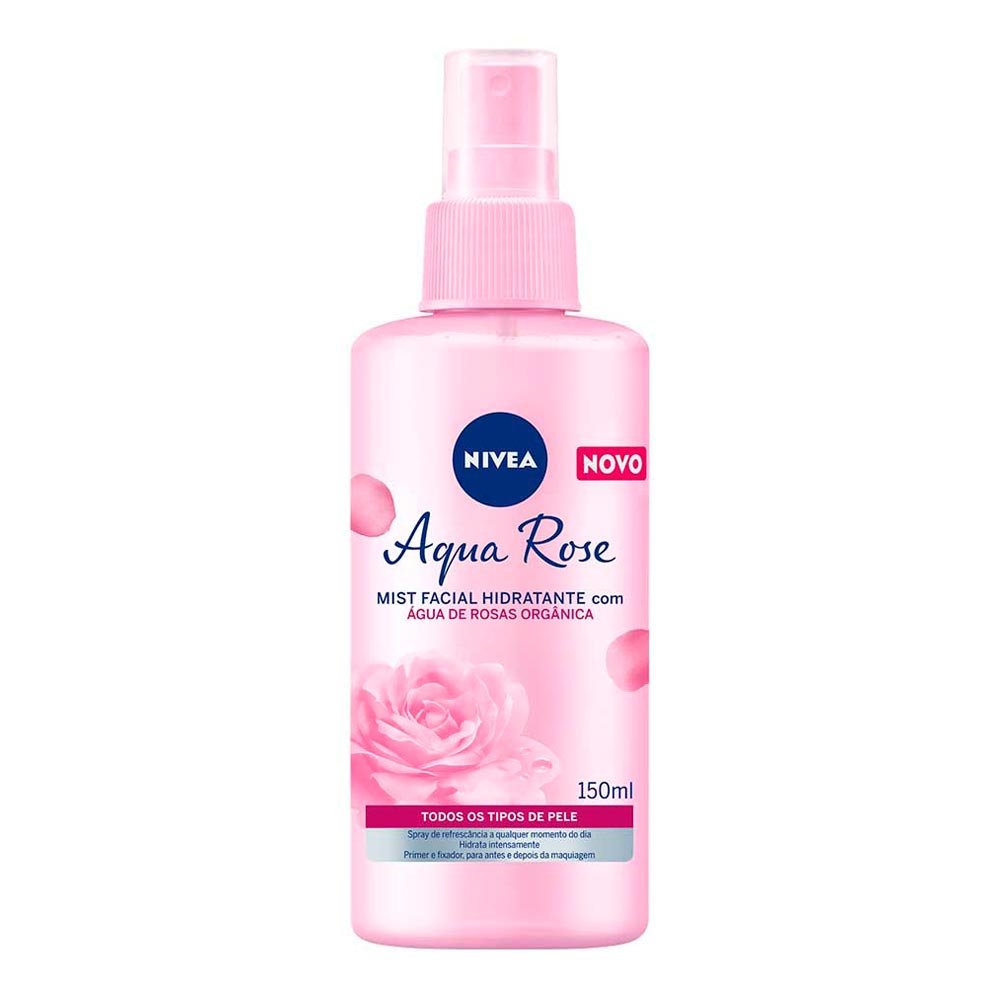 Mist Hidratante Facial Nivea Aqua Rose 150ml