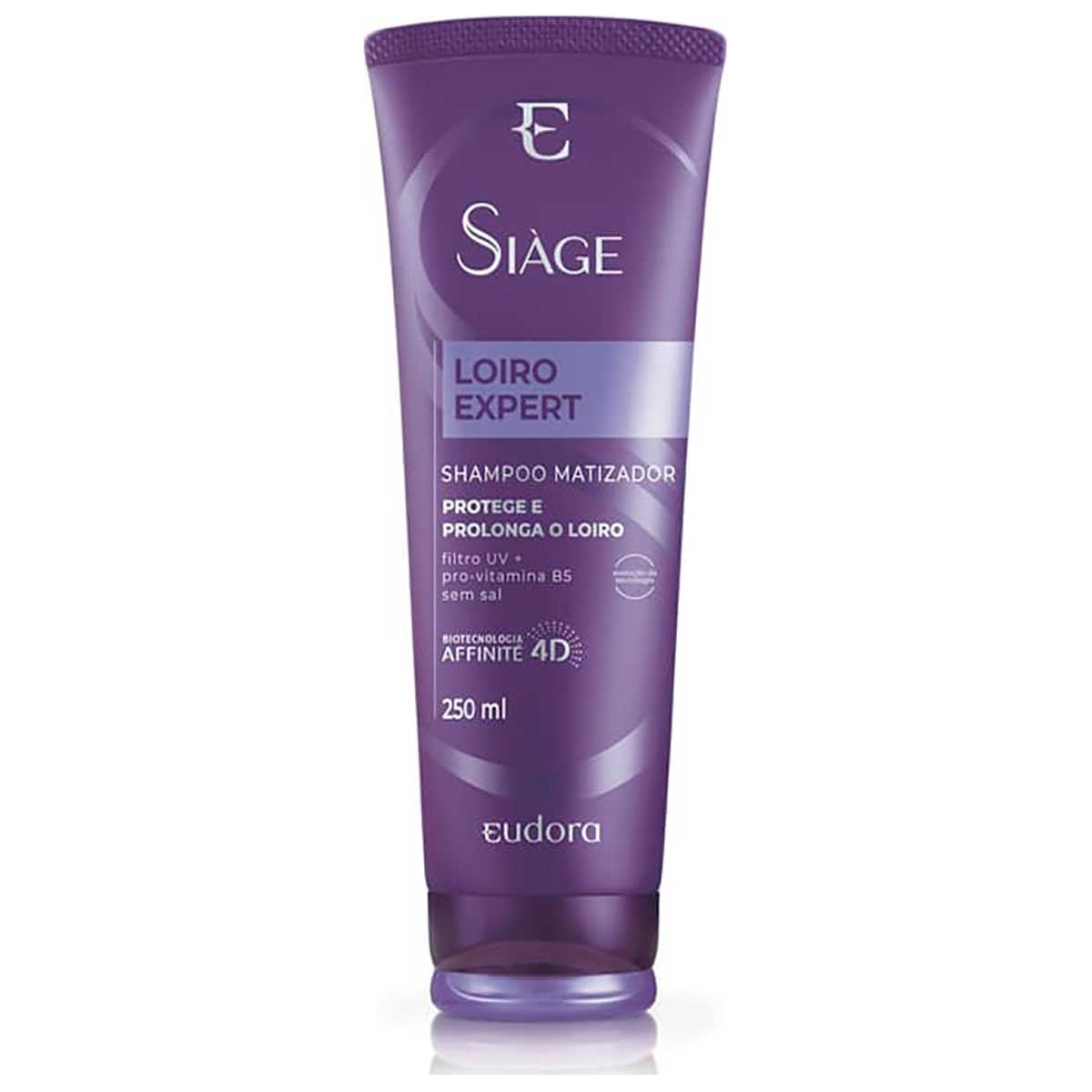 Shampoo Matizador Eudora Siàge Loiro Expert Bisnaga 250ml