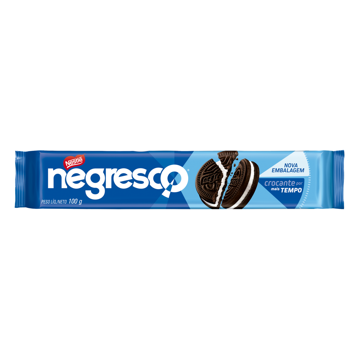 Biscoito Negresco Recheado Baunilha 100G