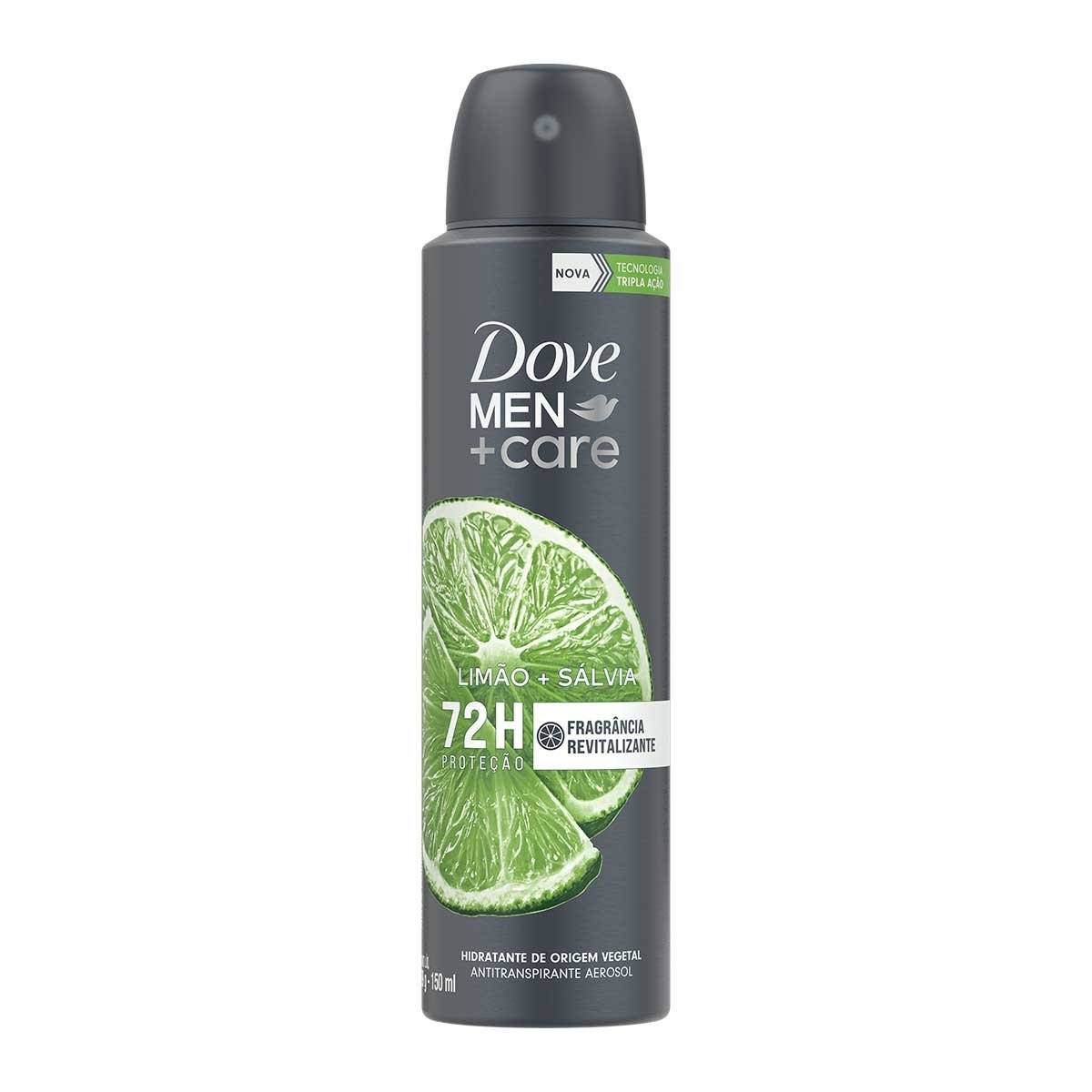 Desodorante Dove Men Care Aero Limao e Salvia 150ml