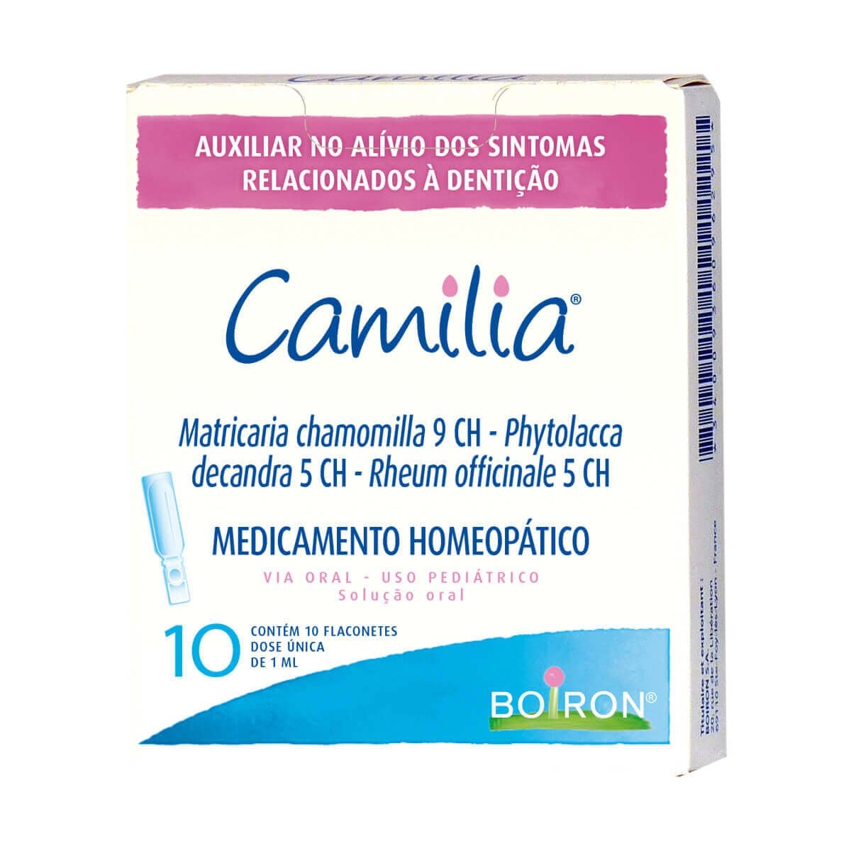 Camilia Solução Oral 10 flaconetes de 1ml - BOIRON