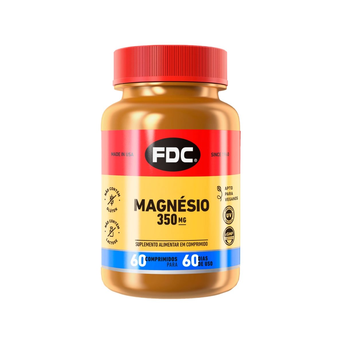 Magnésio 350Mg Fdc Com 60 Comprimidos