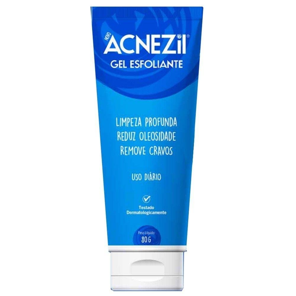 Gel Esfoliante De Limpeza Profunda Acnezil 80G