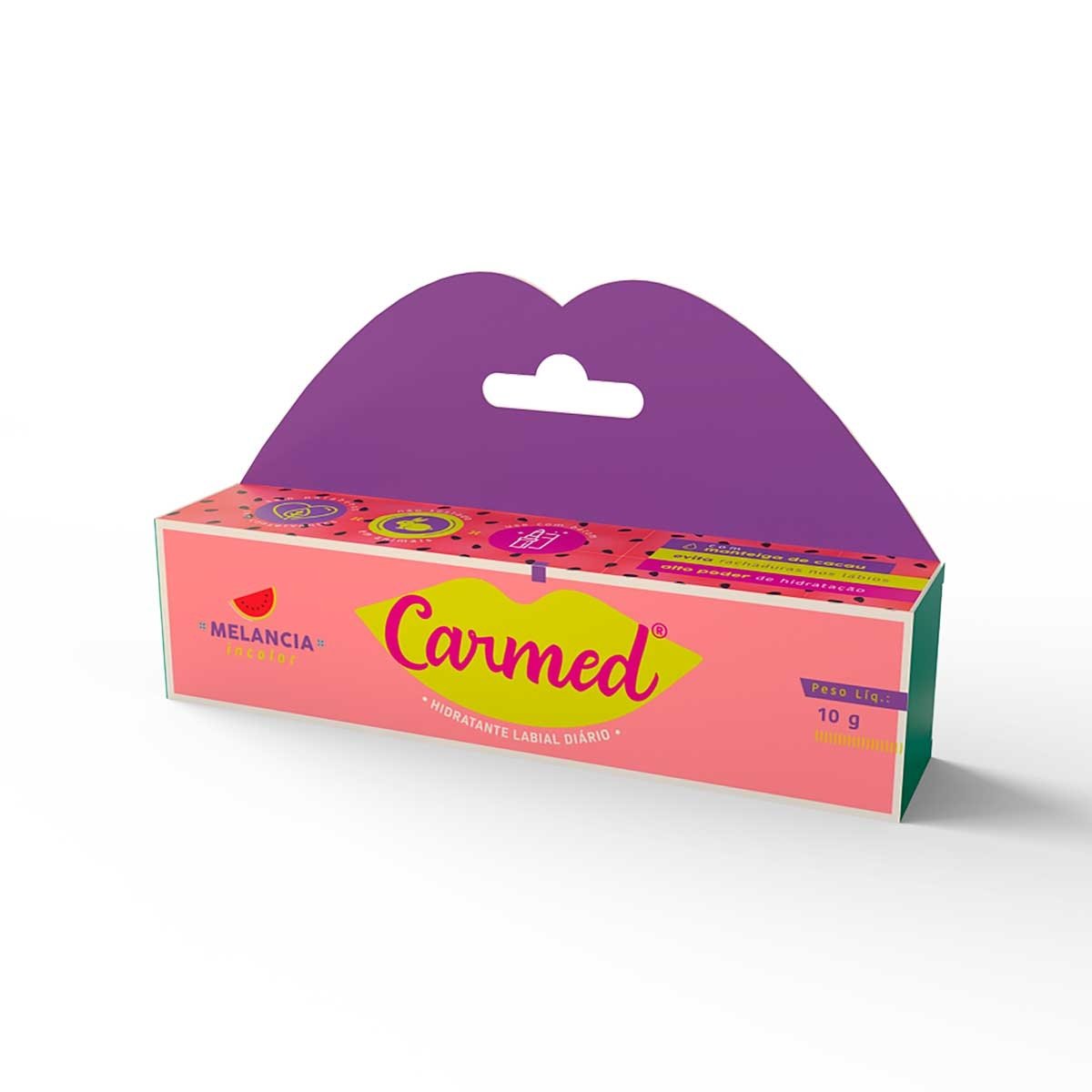 Hidratante Labial Melancia Carmed  10g
