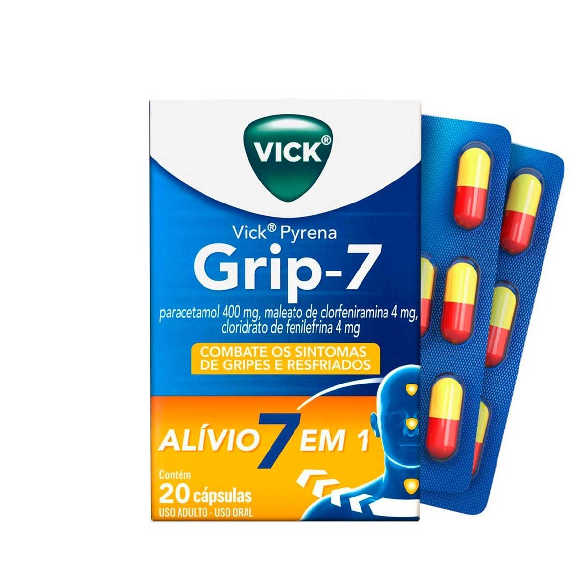 VICK PYRENA C/ 20CAPS (P&G)