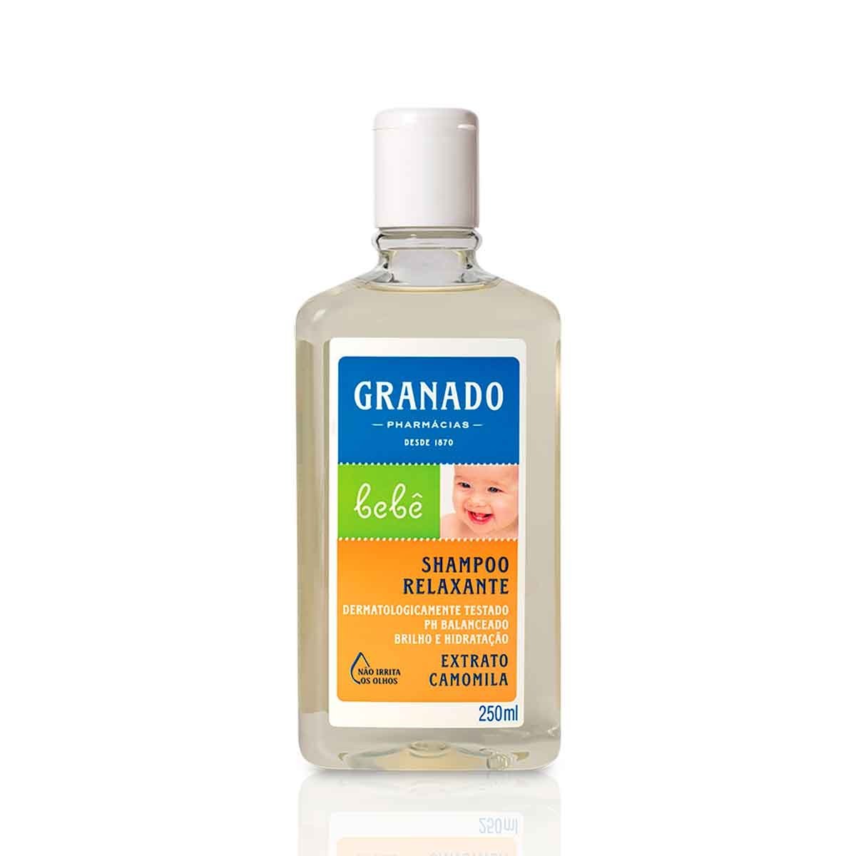 Shampoo Camomila Granado Bebê Frasco 250ml