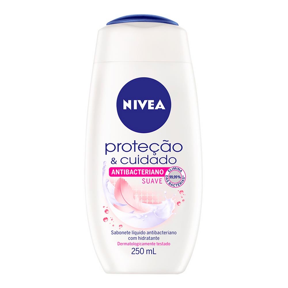 Sabonete Antibacteriano 3 Em 1 Líquido Nivea 250Ml