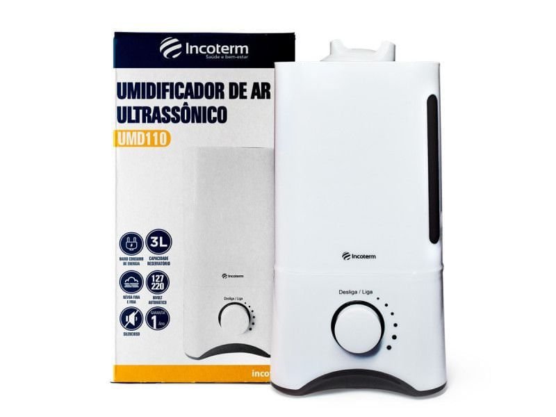 Umidificador de Ar Incoterm UMD110 Branco