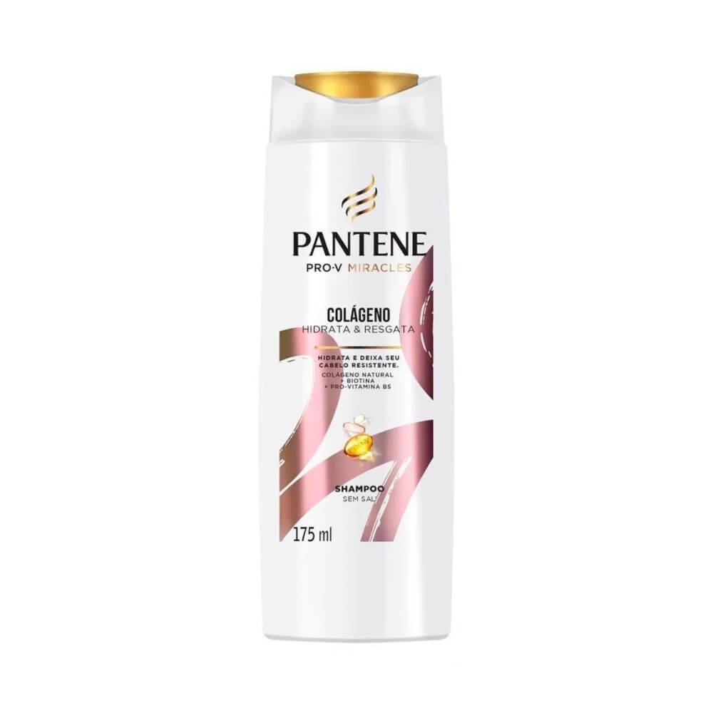 Shampoo Pantene Colágeno Hidrata & Resgata Frasco 175ml