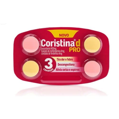 Coristina D Pro 4 Comprimidos