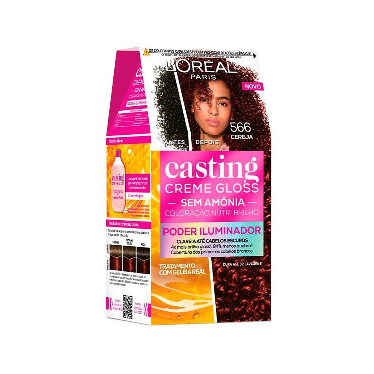 Tonalizante Casting Creme Gloss Cereja 566