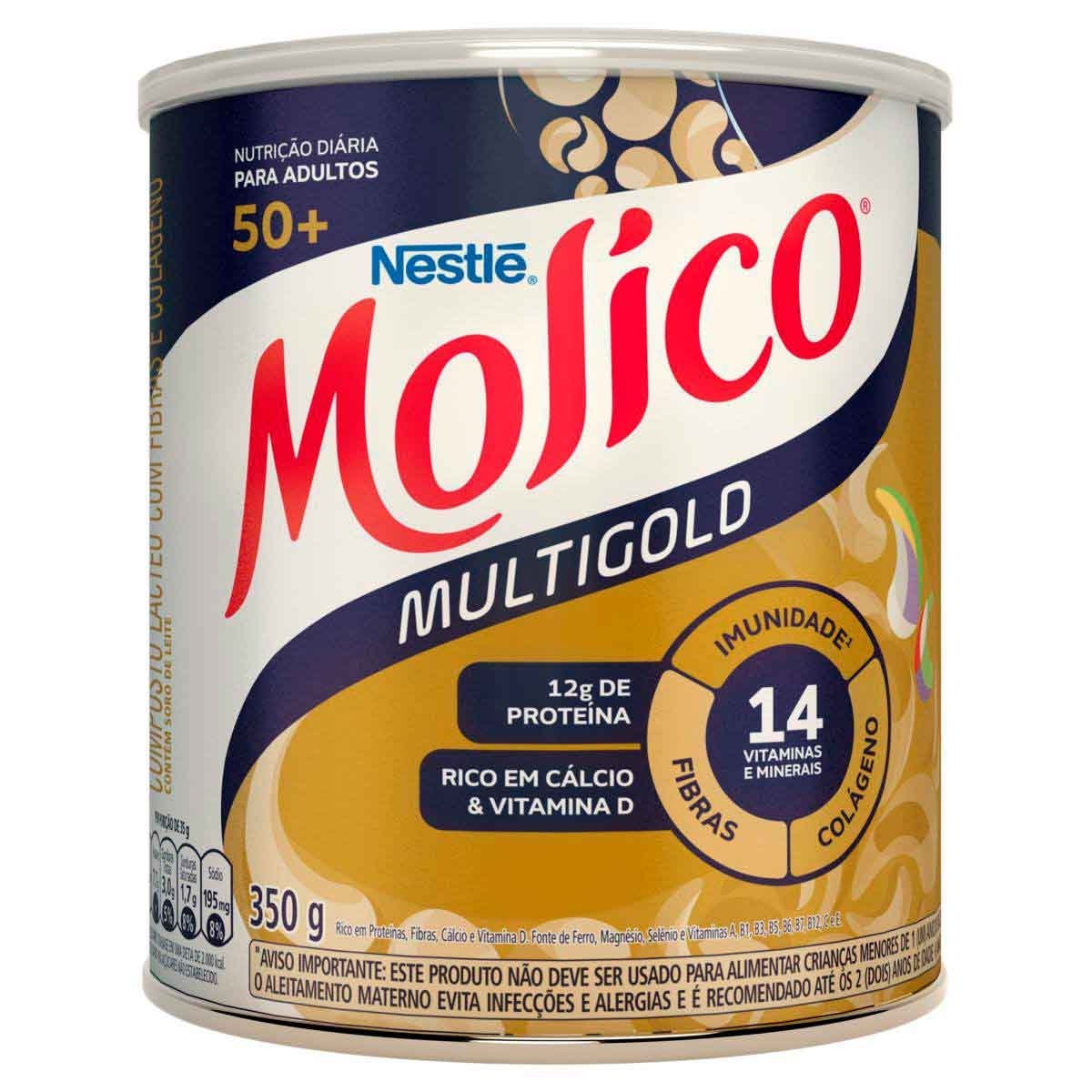 Composto Lácteo Em Pó Multigold Molico 350G