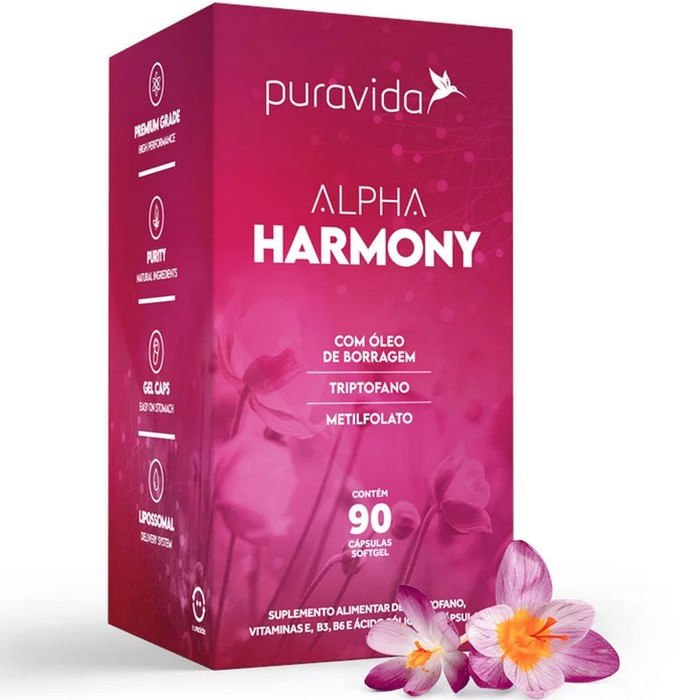 Alpha Harmony Harmonize Ciclos Feminino 90 Cápsulas