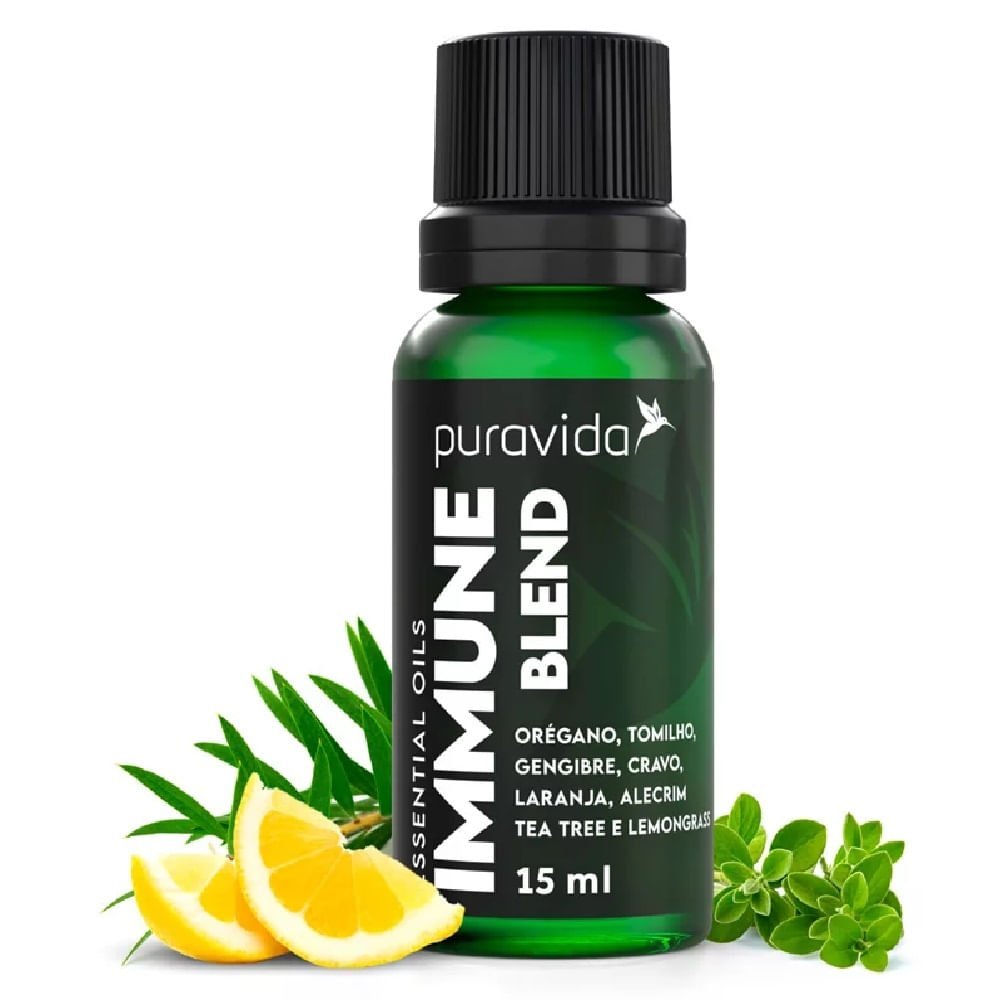 Oleo Essencial Immune Blend Puravida 15ml