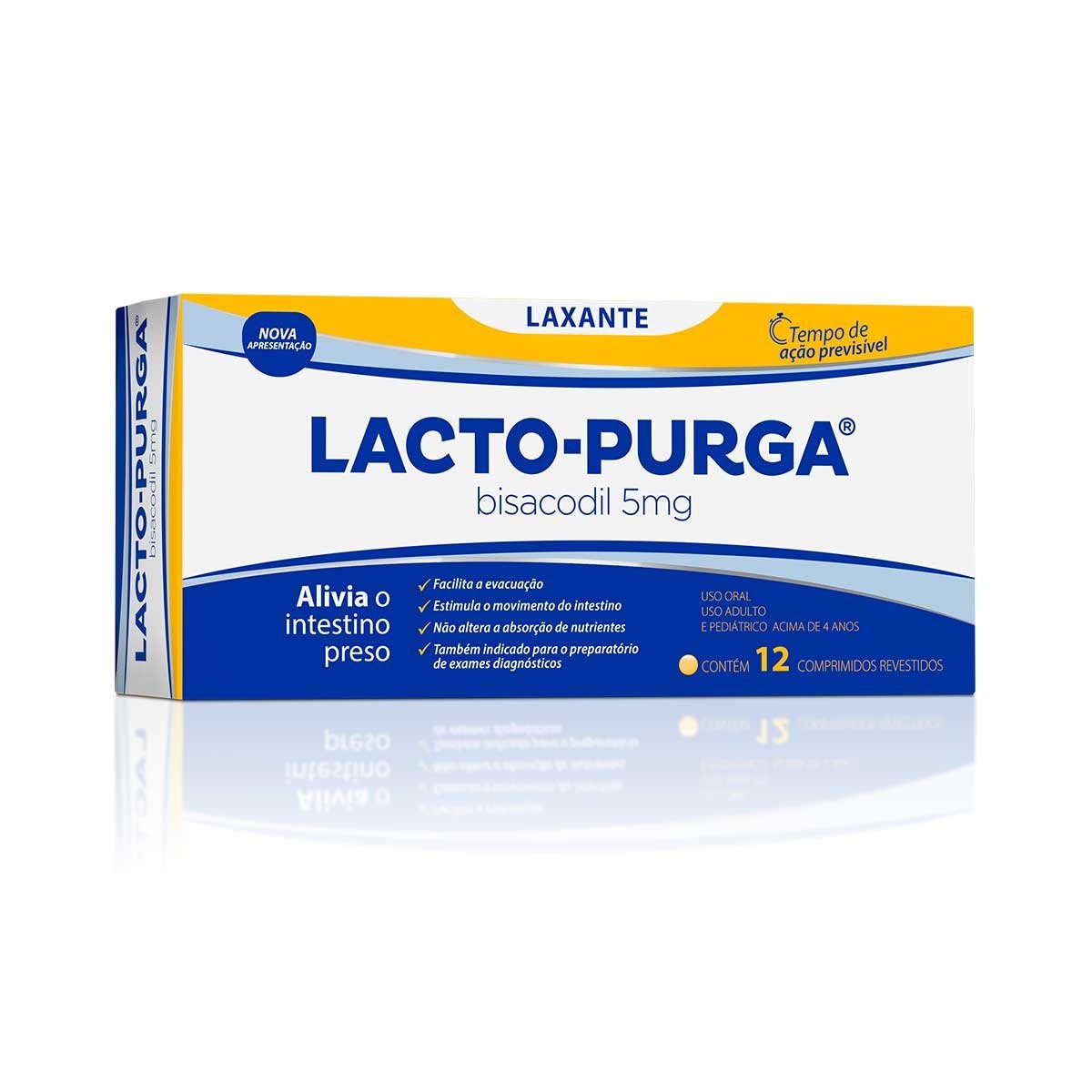 Lacto Purga 5Mg Cosmed 12 Comprimidos