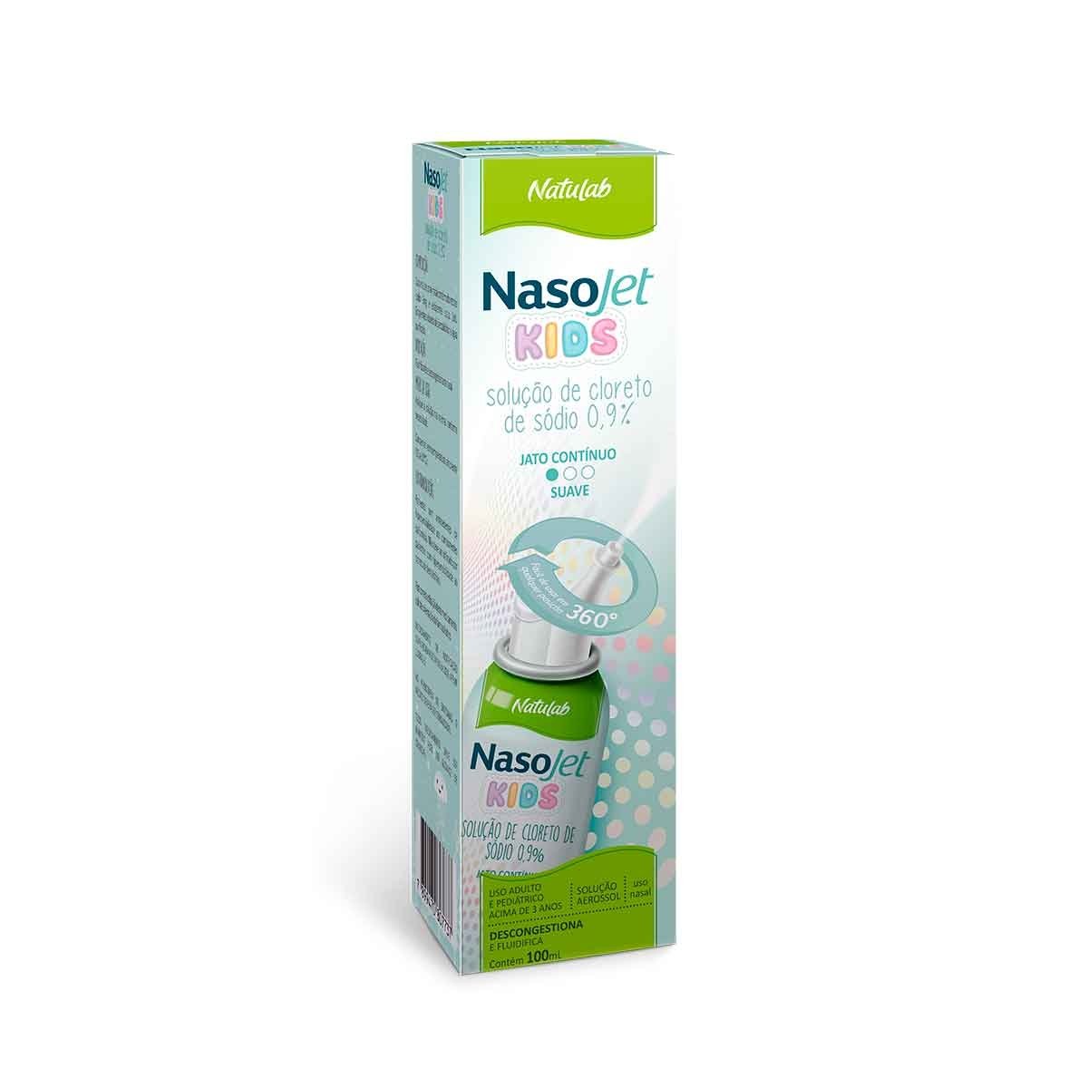 Descongestionante Nasal Kids Aerosol 9Mg Nasojet 100Ml