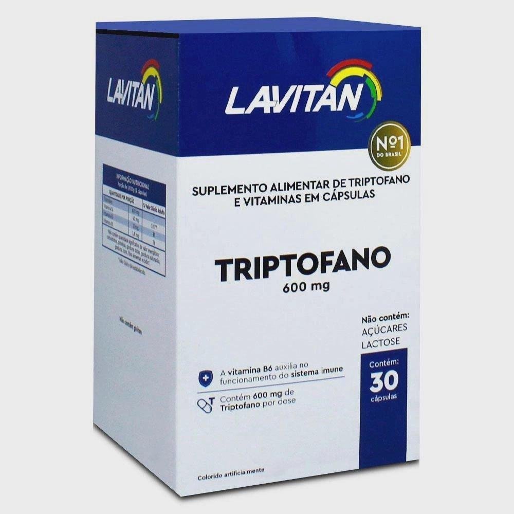 Triptofano com 30 cápsulas - LAVITAN