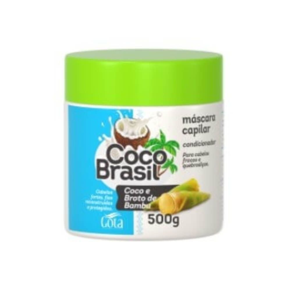Mascara Capilar Coco E Broto De Bambu 500G