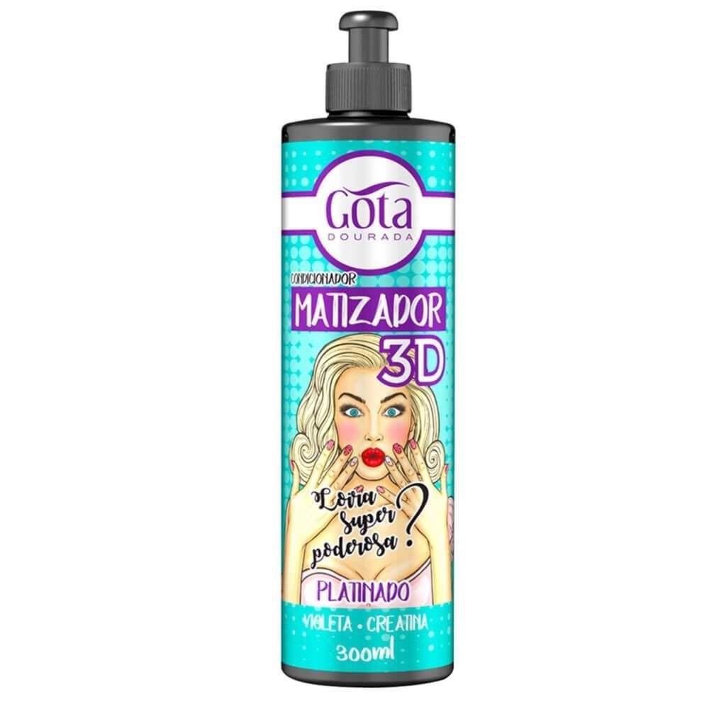 Condicionador Gota Dourada Matizador Platin 300ml