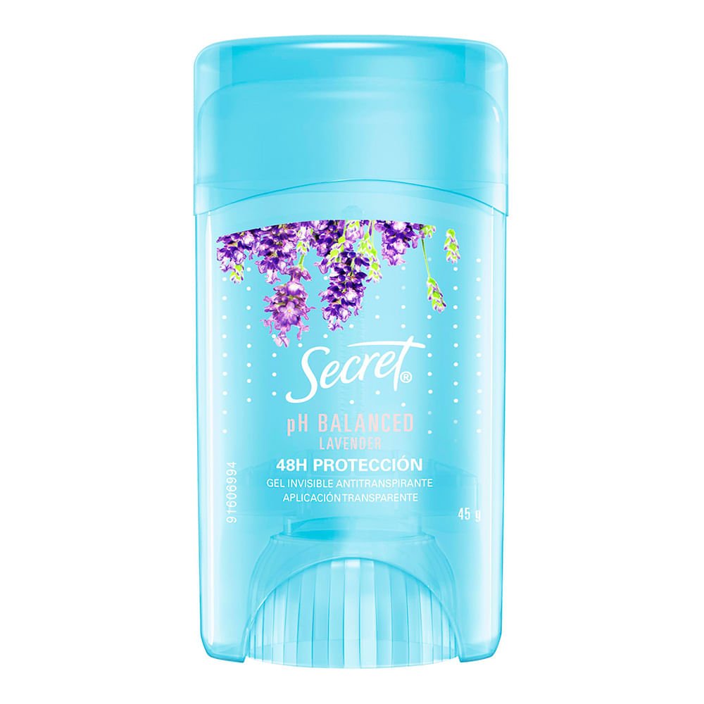 Desodorante em Gel Secret Lavanda - com 45g