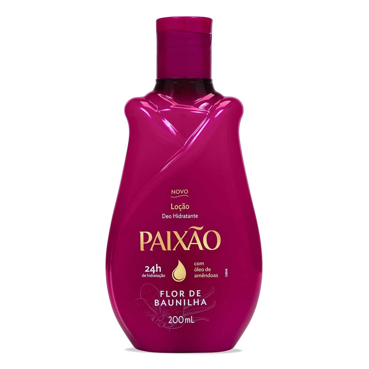 Loção Hidratante Flor De Baunilha Paixão 200Ml