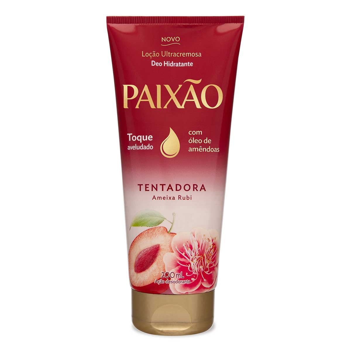 Locao Hidratante Paixao Ultra Tent Ame 200ml