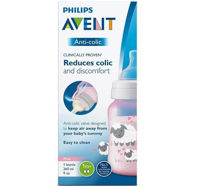 Philips Avent - Mamadeira Anti-Colica Ovelha 260 ml