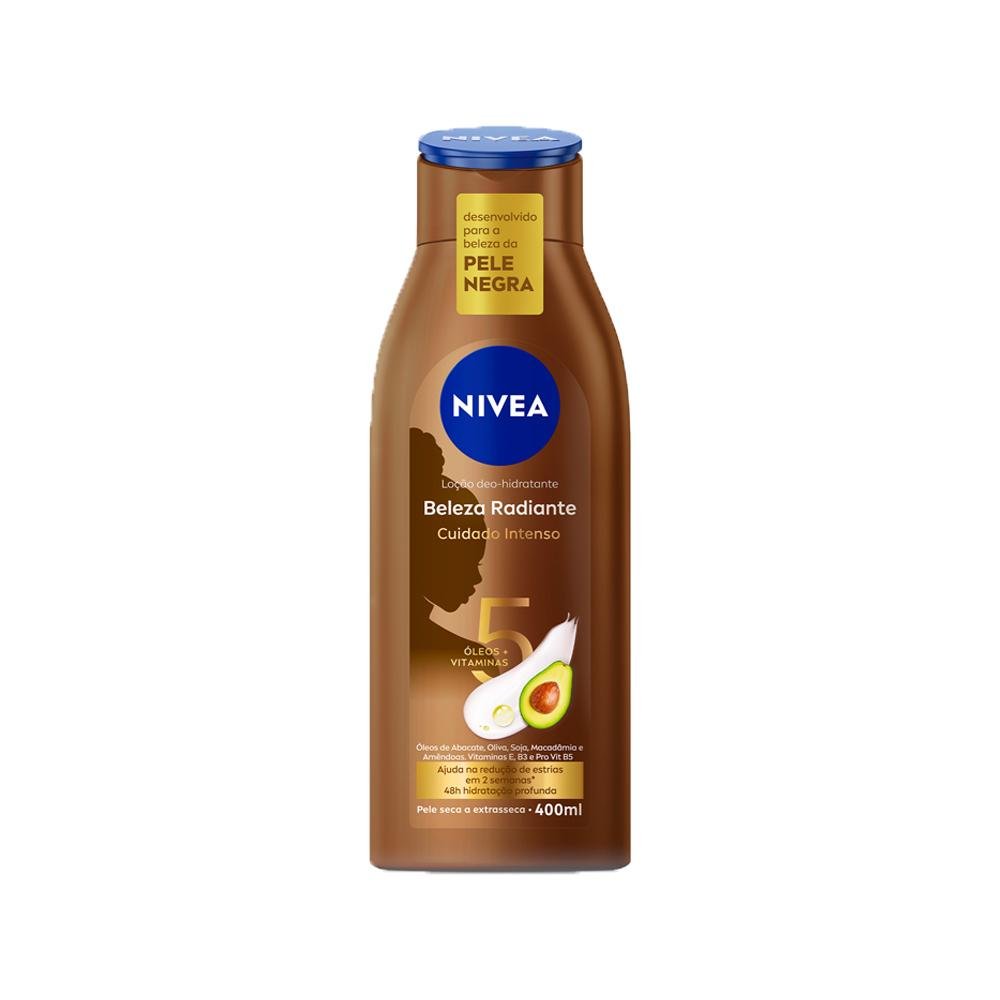 Loção Corporal Deo-Hidratante Nivea Beleza Radiante 400ml