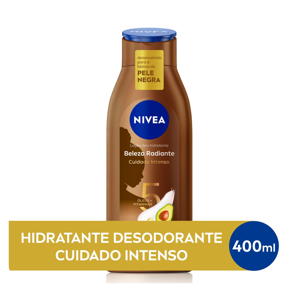 Loção Corporal Deo-Hidratante Nivea Beleza Radiante 400ml