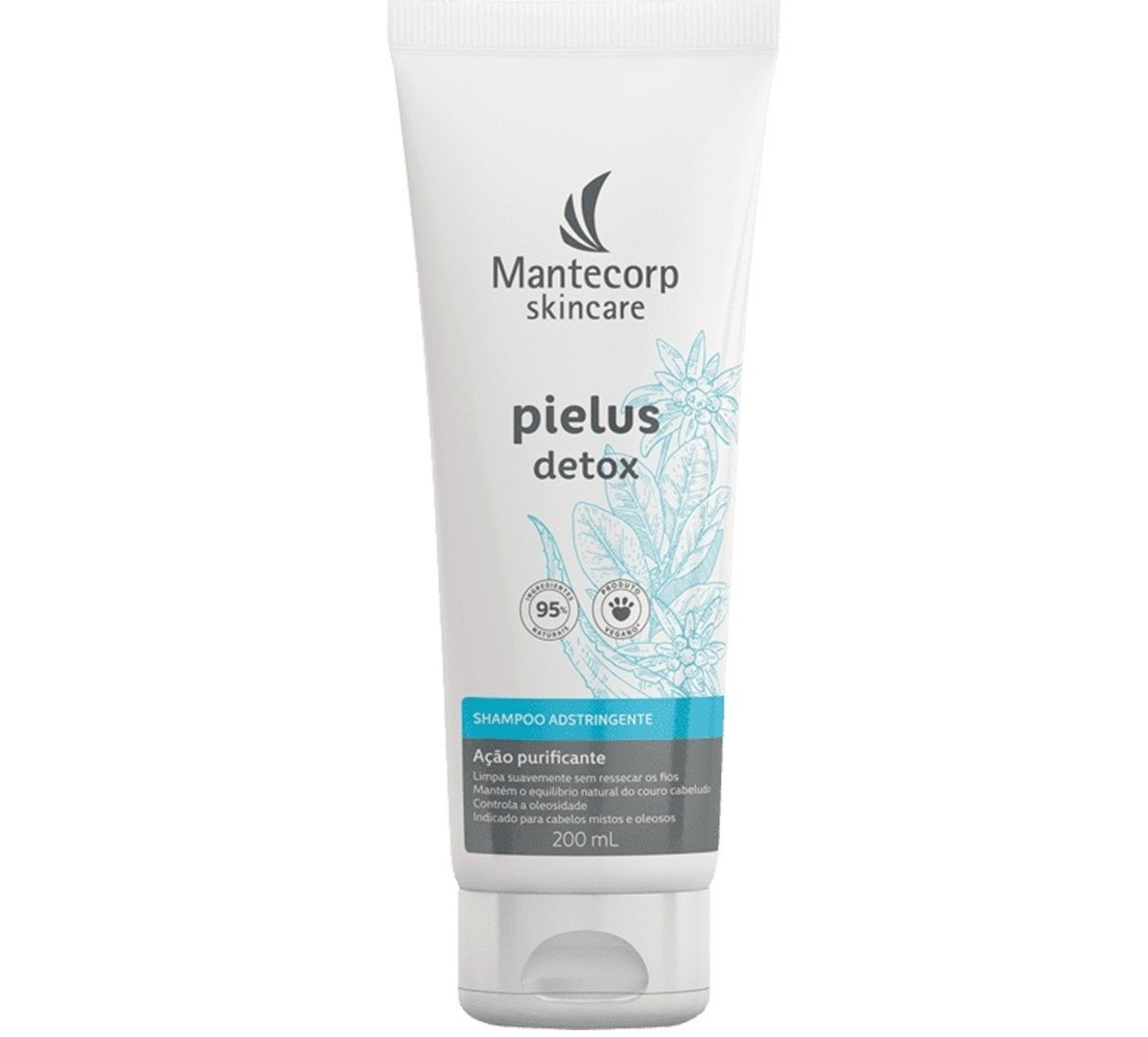 Shampoo Adstringente Pielus Detox Mantecorp 200Ml