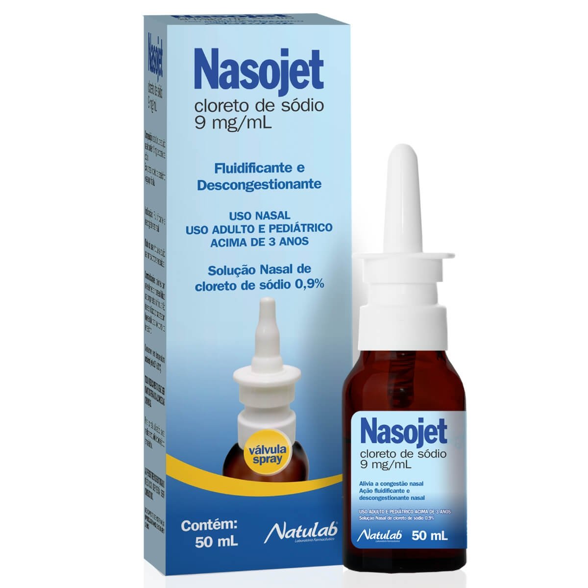 Descongestionante Nasal Nasojet 9Mg/Ml 50Ml