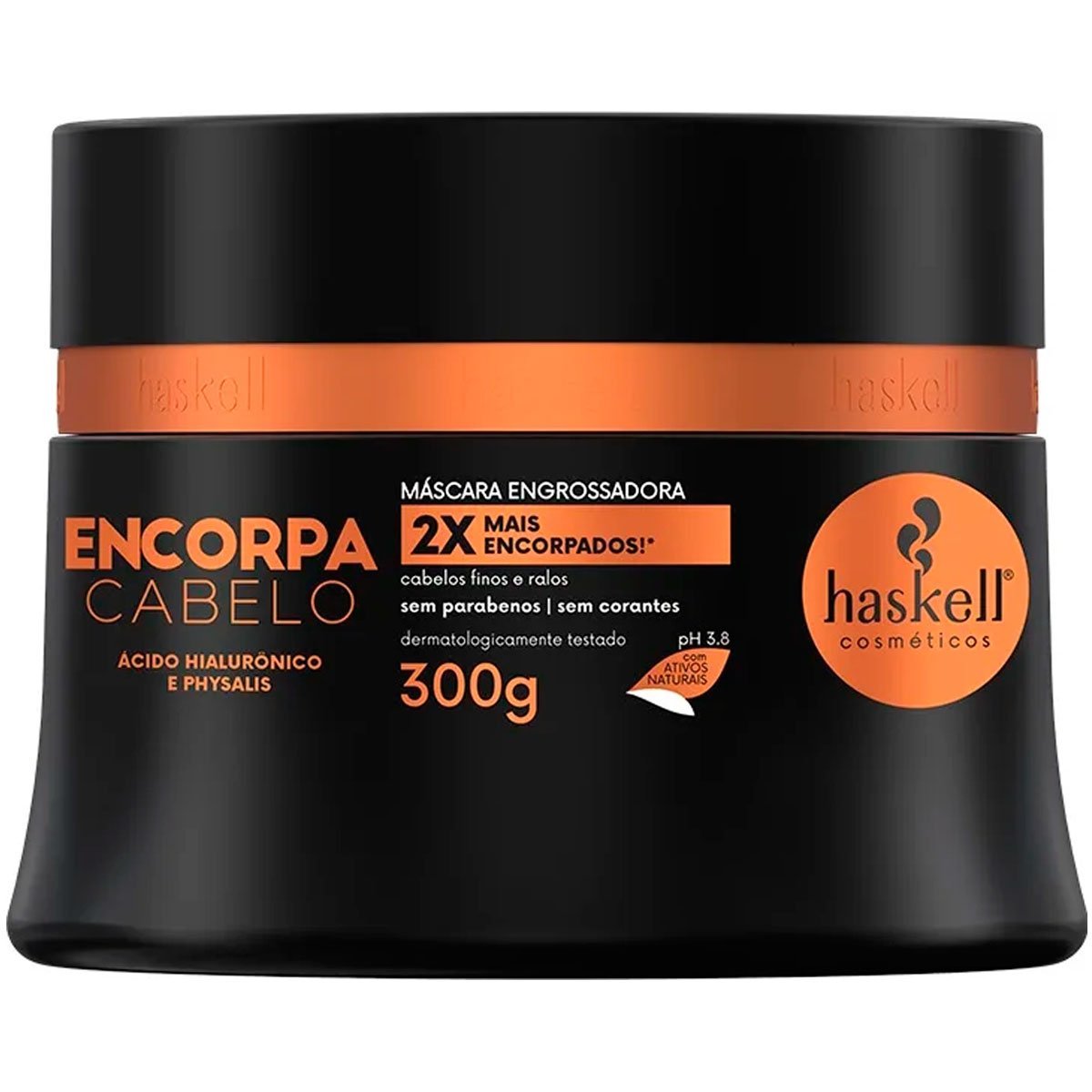 Máscara Engrossadora Encorpa Cabelo 300G Haskell