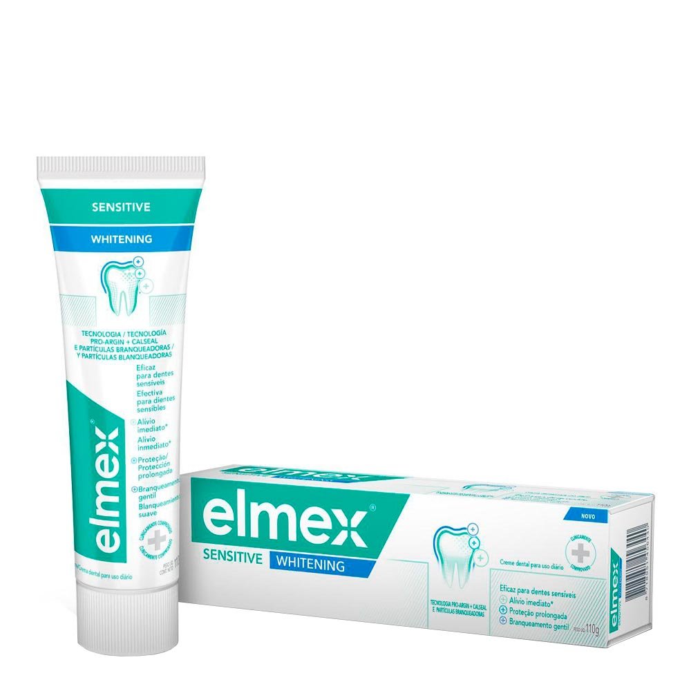 Creme Dental Elmex Sensitive Whitening 110g