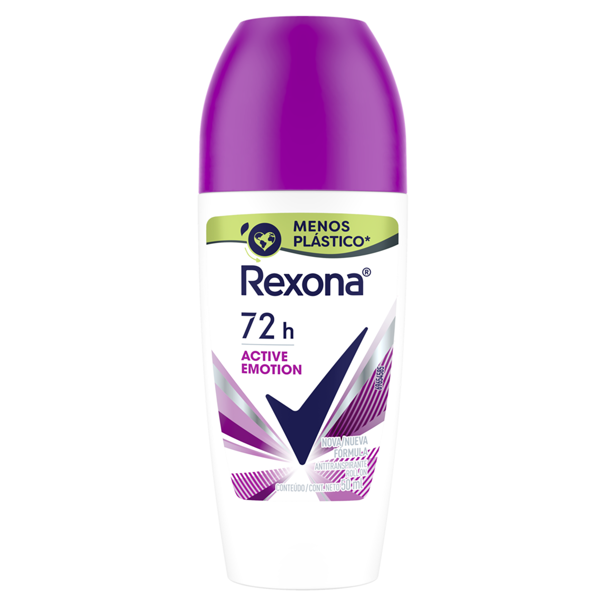 Desodorante Roll-On Active Emotion Rexona 50ml