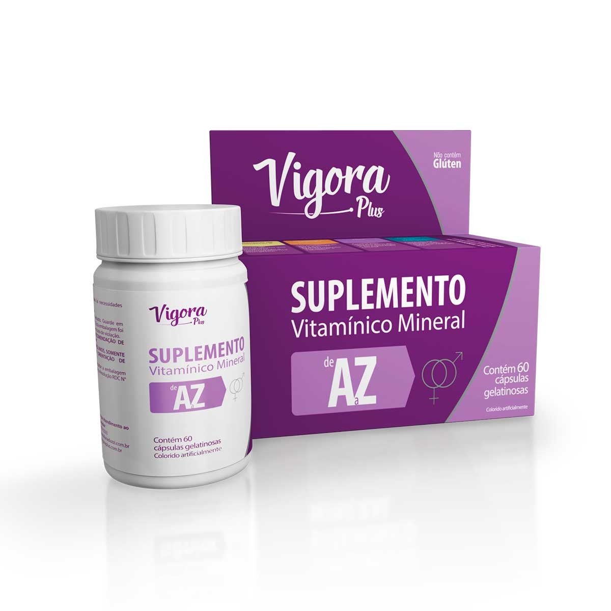VIGORA PLUS MULTIVITI A-Z 60CAPS