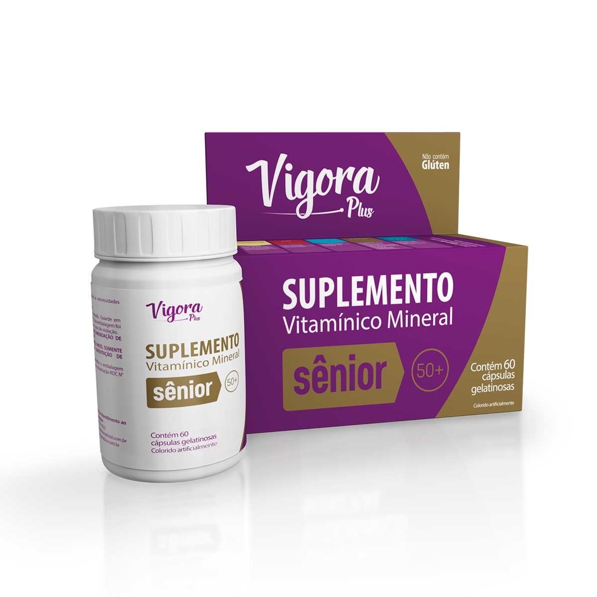 VIGORA PLUS MULTIVITI SENIOR 60CAPS
