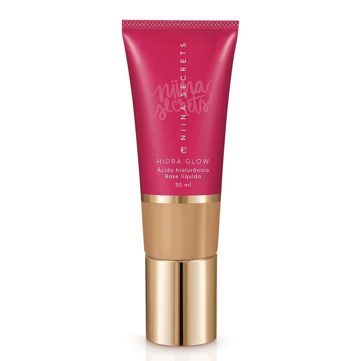 Base Líquida Hidra Glow Cor 30 Niina Secrets 30Ml