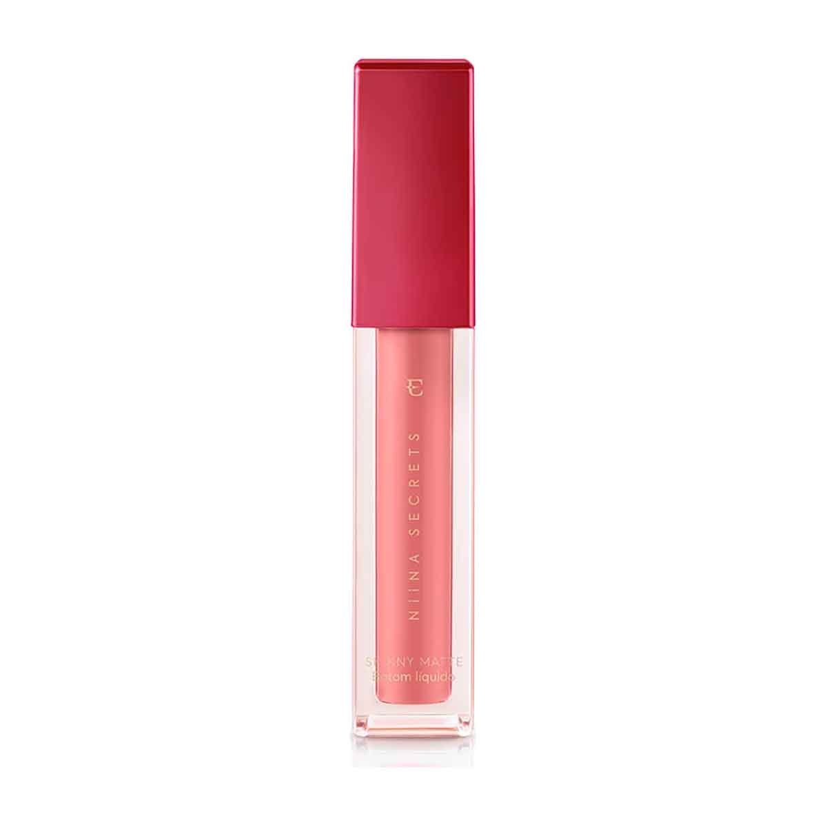 Batom Liquido Niina Secrets Skinny Matte Rose Gardenia 4Ml
