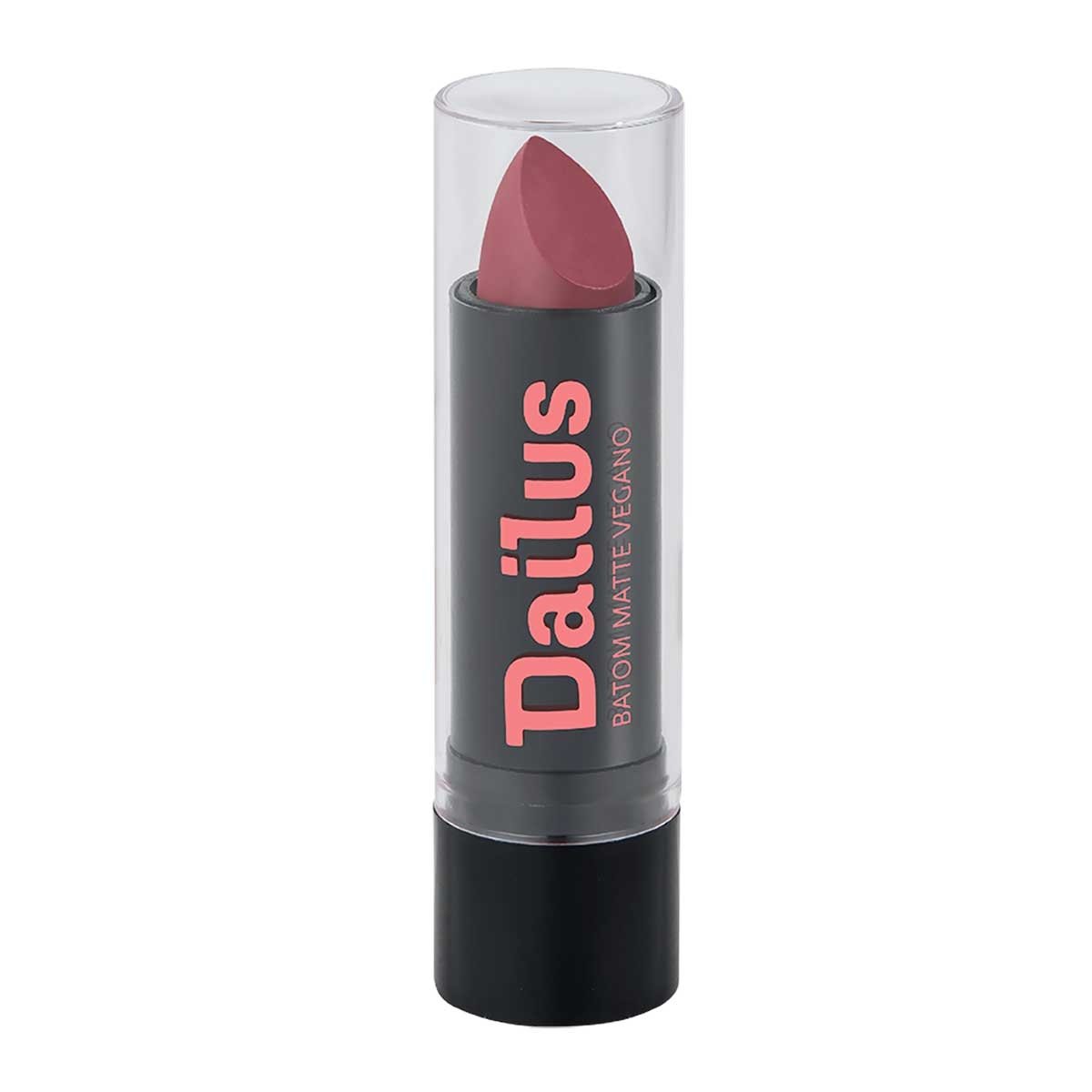 Batom Bastão Vegano Matte Cor 06 Desinibida 13,5g - DAILUS